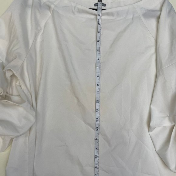 𝅺❤️👀❤️ White blouse with layered ruffled statement sleeves in XL - Picture 6 of 11